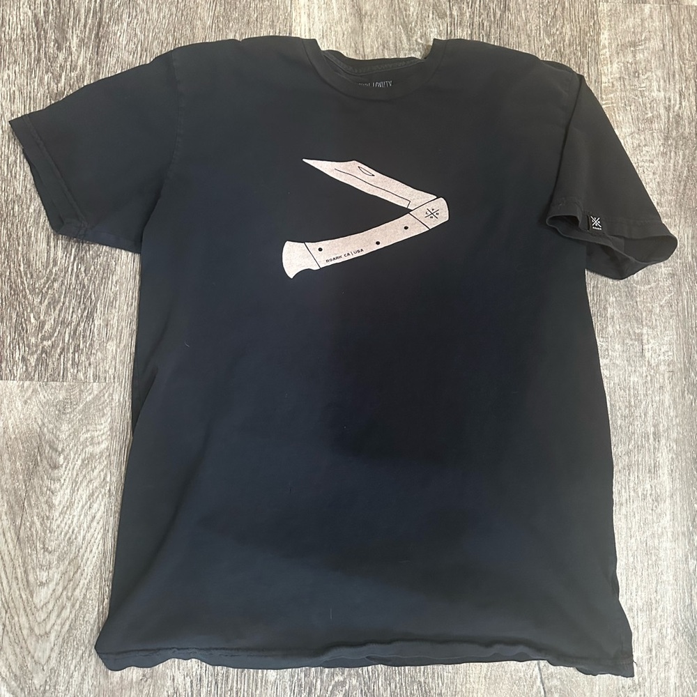 Roark Revival Black Graphic T-Shirt